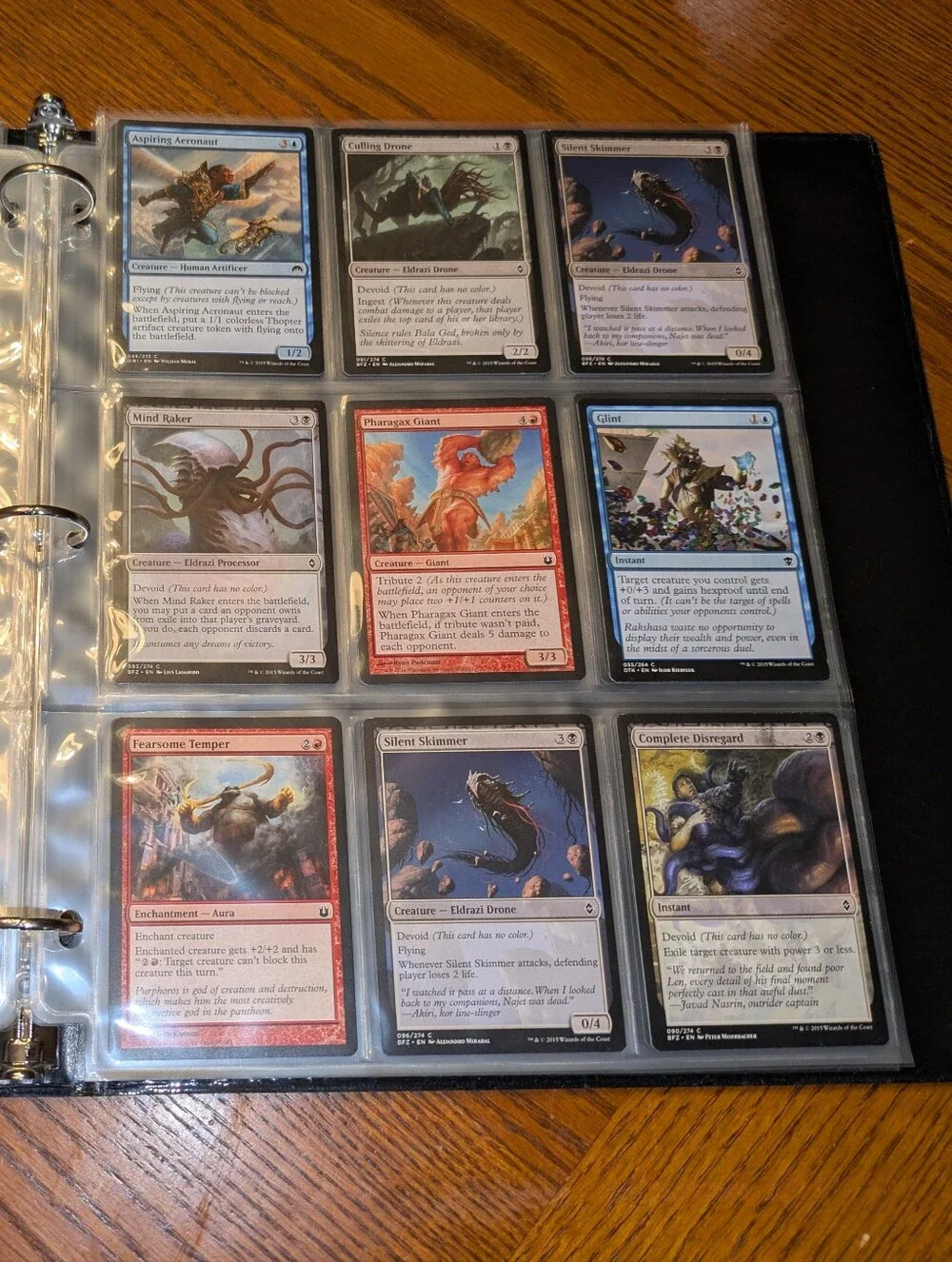 Magic Cards Binder MTG Collection Magic The Gathering Trading Cards Lot WOTC